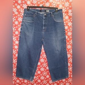 Anchor Blue Baggy Denim Pants Plus Size  Wais42 /  Inseam 30